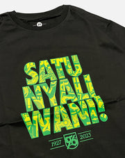 T-shirt Persebaya Salam Satu Nyali Anniversary 96 - Black