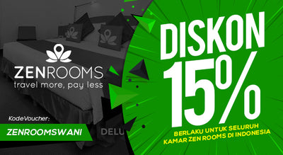 Voucher Diskon Kamar Hotel 15% di ZEN Rooms