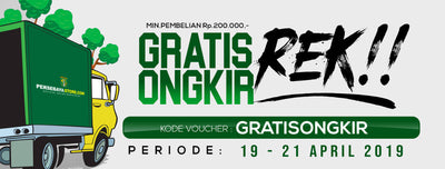 Promo Gratis Ongkir Hadir Lagi di 19-21 April 2019