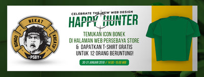 Happy Hunter - Celebrate The New Website Design