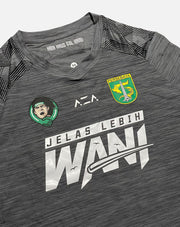 Jersey Persebaya Pre Season Keeper Home 2K23 Wani Version - Grey