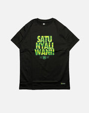 T-shirt Persebaya Salam Satu Nyali Anniversary 96 - Black