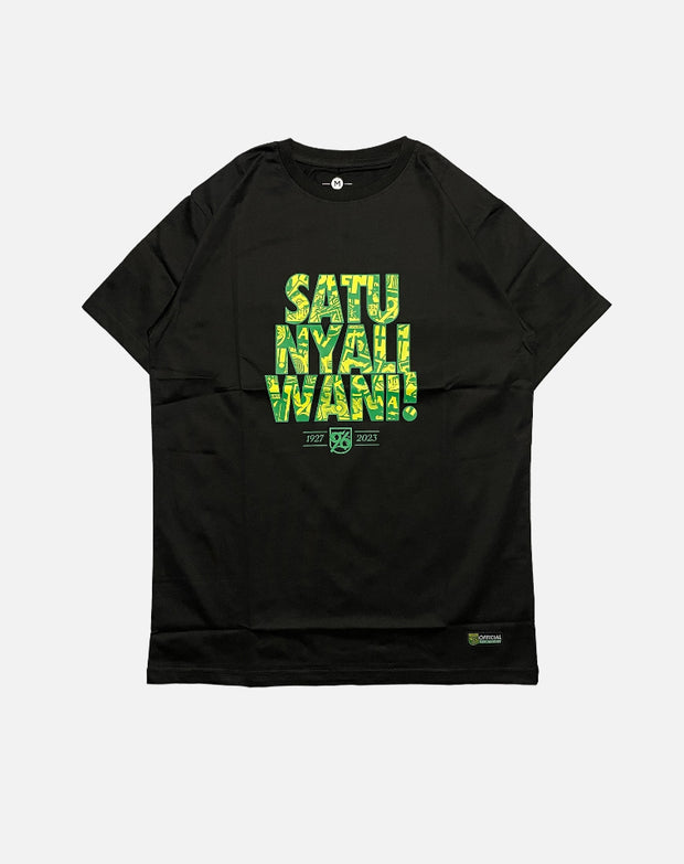 T-shirt Persebaya Salam Satu Nyali Anniversary 96 - Black