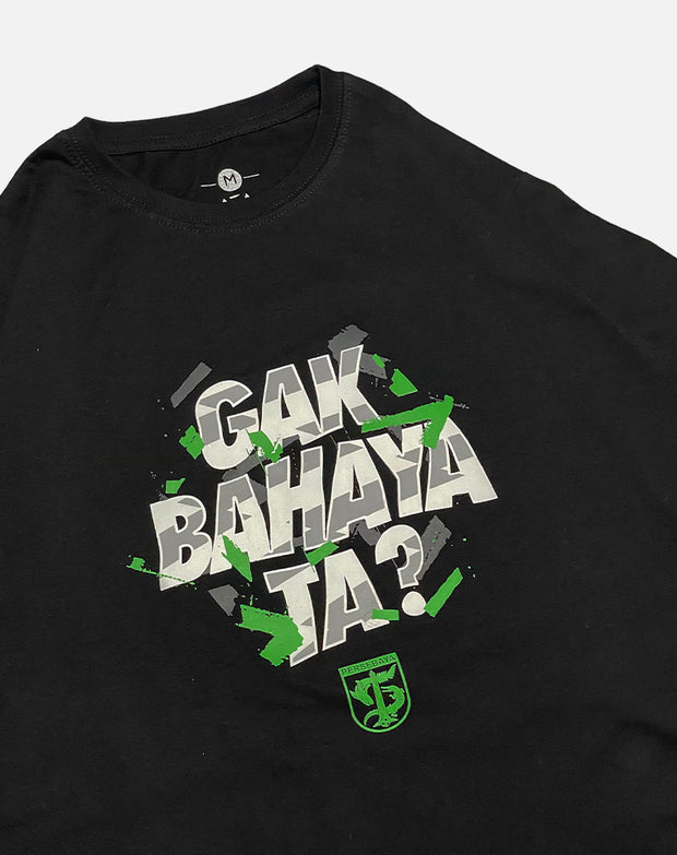 T-shirt Persebaya Gak Bahaya Ta - Black