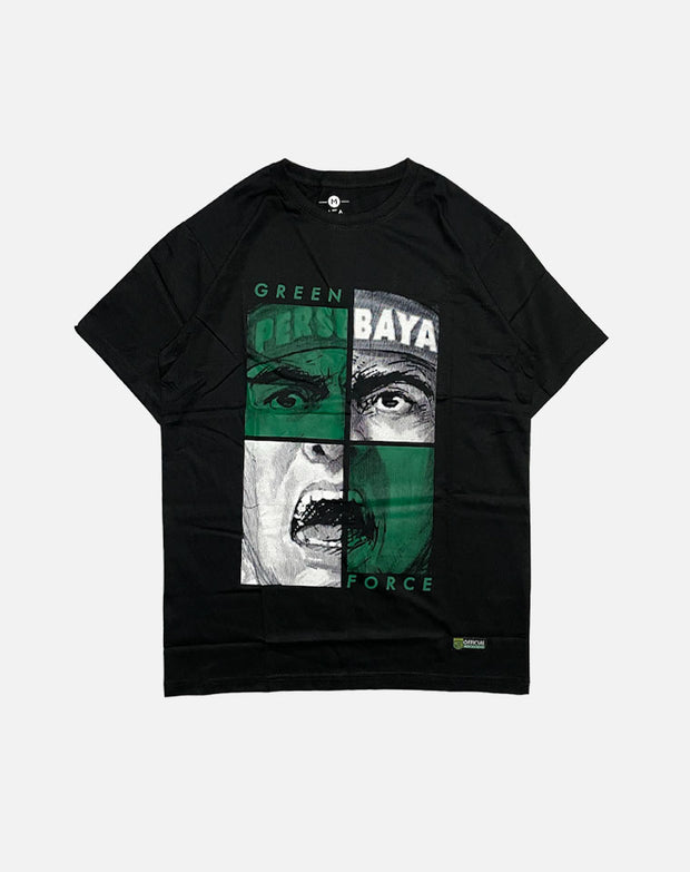 T-shirt Persebaya Leader Square - Black