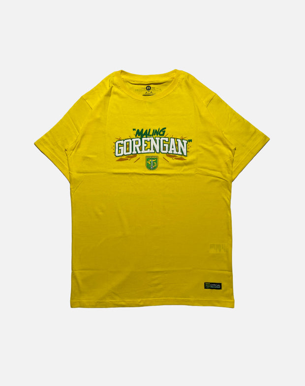 T-shirt Persebaya Maling Gorengan Vol 2 - Yellow