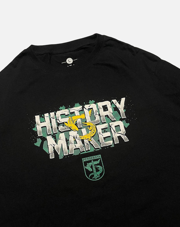 T-shirt Persebaya History Maker - Black