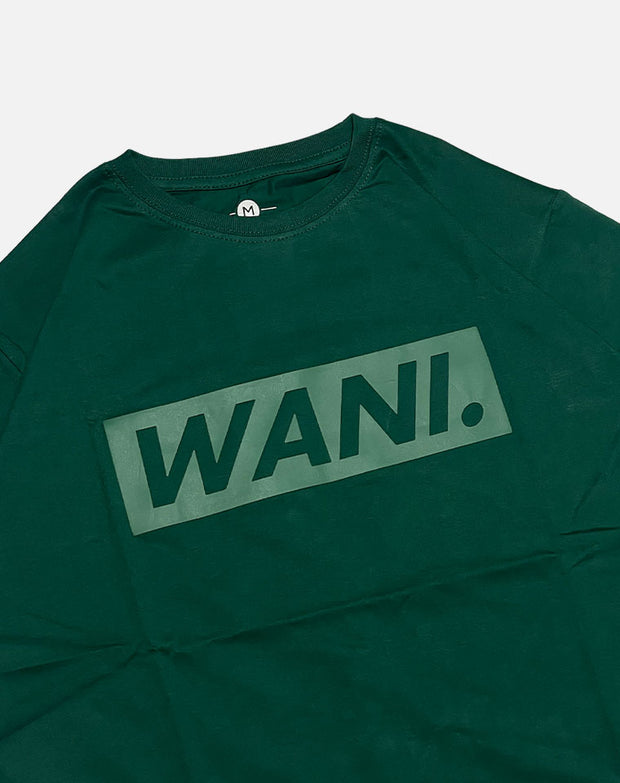 T-shirt WANI Green on Green - Green