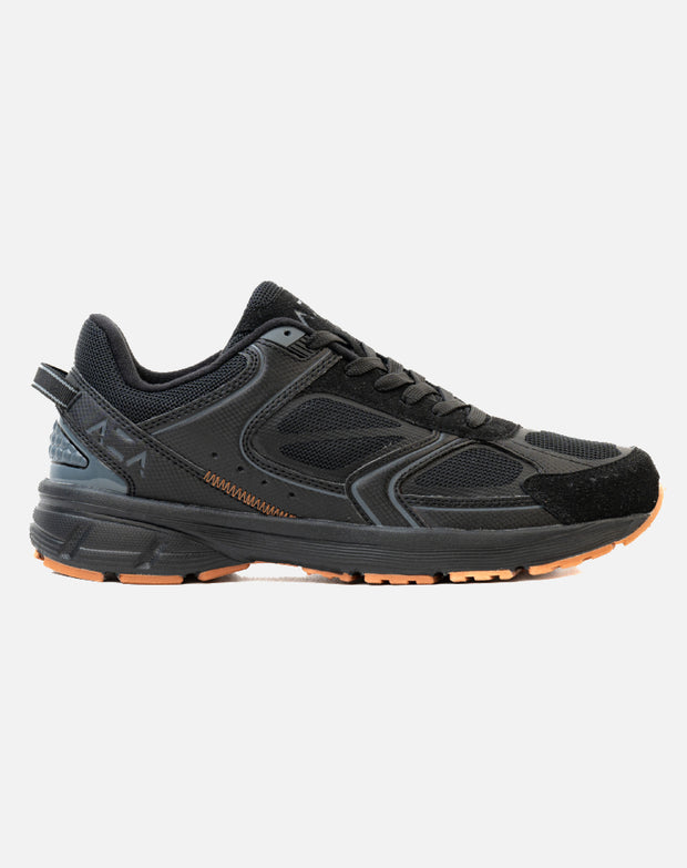 AZA Neo Classic Academic Shoes - Black Grey