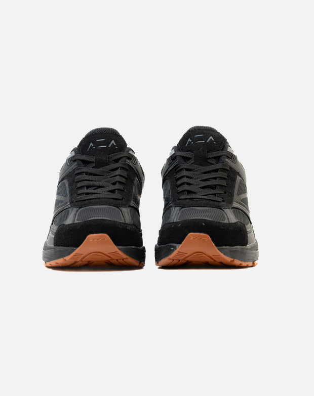 AZA Neo Classic Academic Shoes - Black Grey