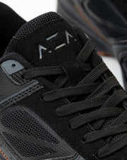 AZA Neo Classic Academic Shoes - Black Grey