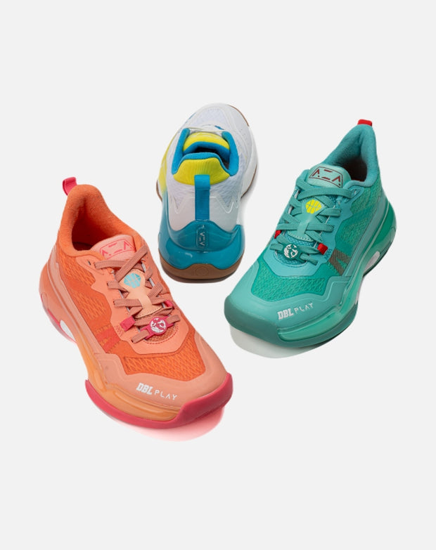 AZA DBL Play Circus Basketball Shoes - Coral Apricot