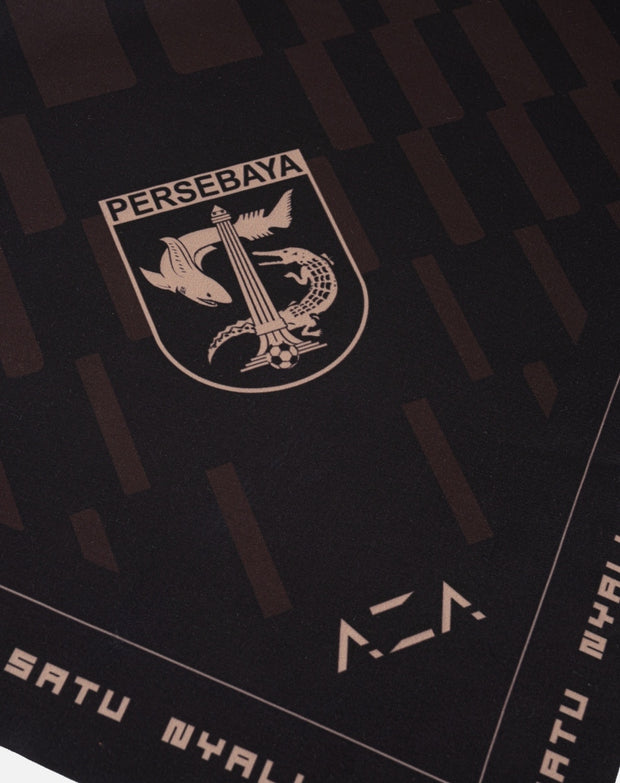 Bandana Persebaya Anniversary 98TH Typography - Black