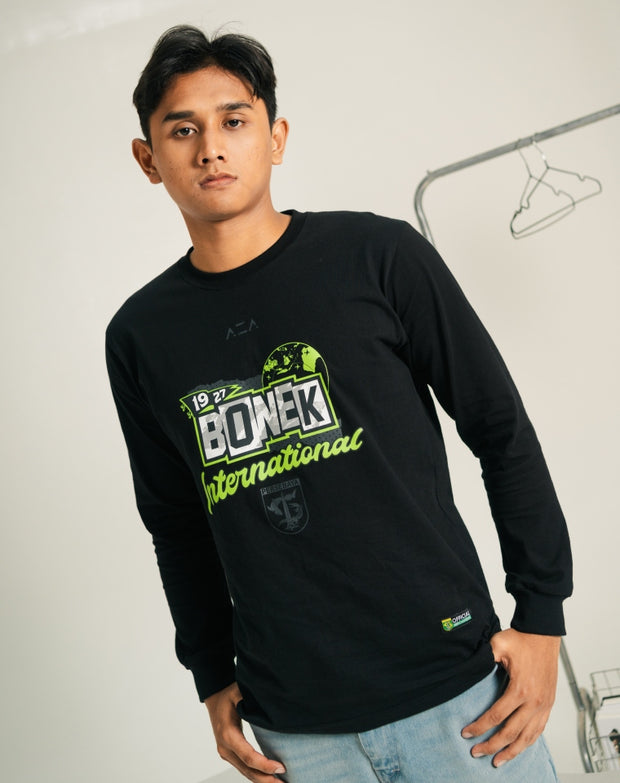 T-shirt Persebaya Bonek International Long Sleeve - Black