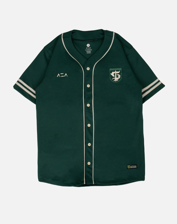 Jersey Persebaya Retro Baseball Shirt - Green