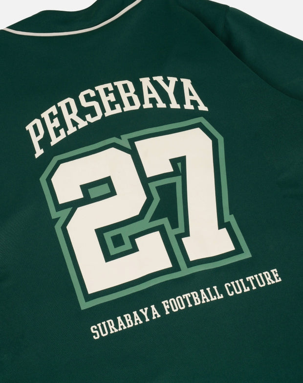 Jersey Persebaya Retro Baseball Shirt - Green