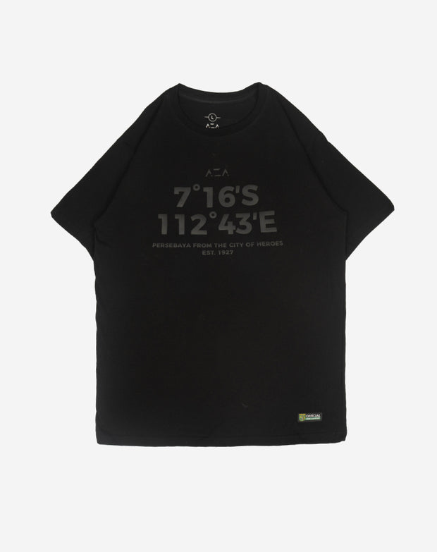 T-shirt Persebaya Coordinate Heroes City - Black