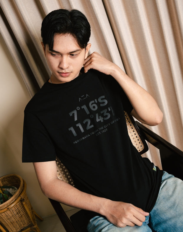 T-shirt Persebaya Coordinate Heroes City - Black
