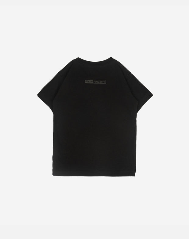 T-shirt Kids Persebaya Coordinate Heroes City - Black