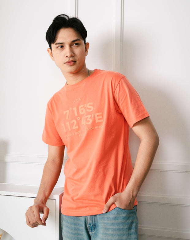 T-shirt Persebaya Coordinate Heroes City - Dusty Peach