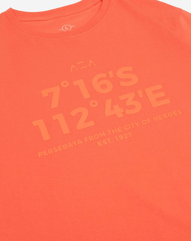 T-shirt Persebaya Coordinate Heroes City - Dusty Peach