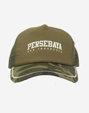 Topi Trucker Persebaya For Indonesia Camo - Olive