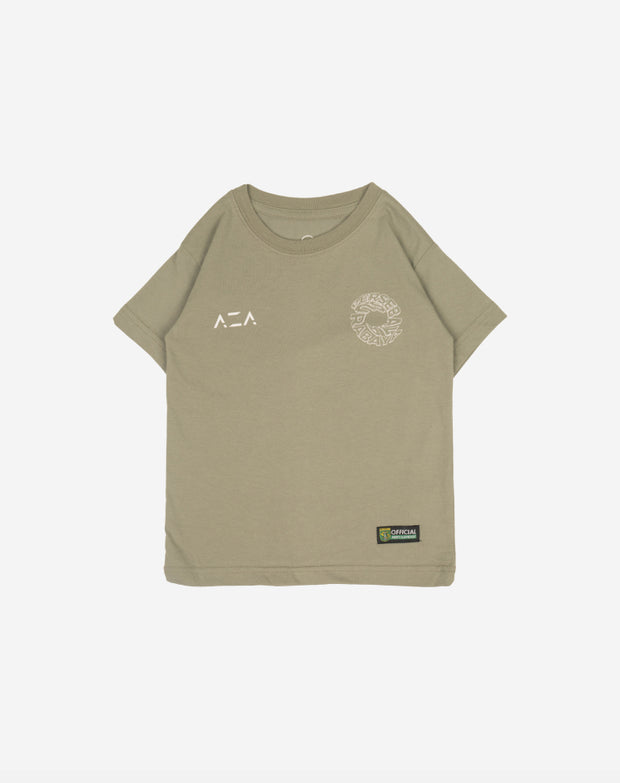 T-shirt Kids Persebaya From The Street To The Stadium - Sage Green