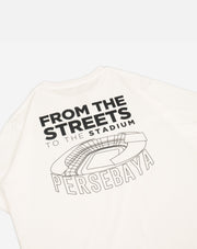 T-shirt Persebaya From The Street To The Stadium - White