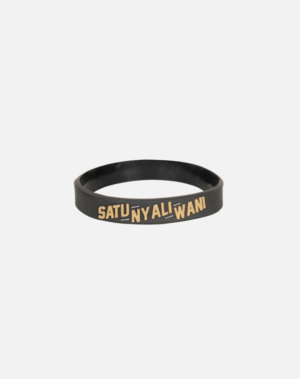 Gelang Persebaya Satu Nyali Wani Anniversary 98TH - Black