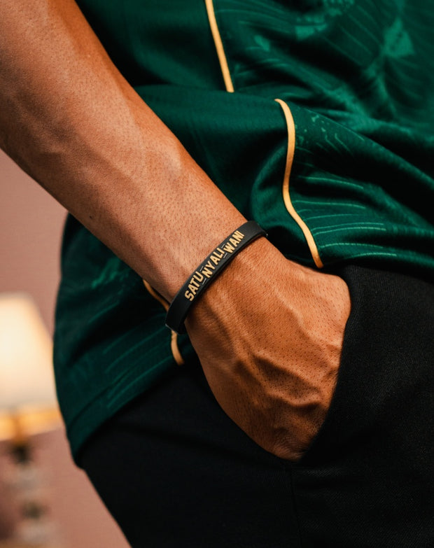 Gelang Persebaya Satu Nyali Wani Anniversary 98TH - Black