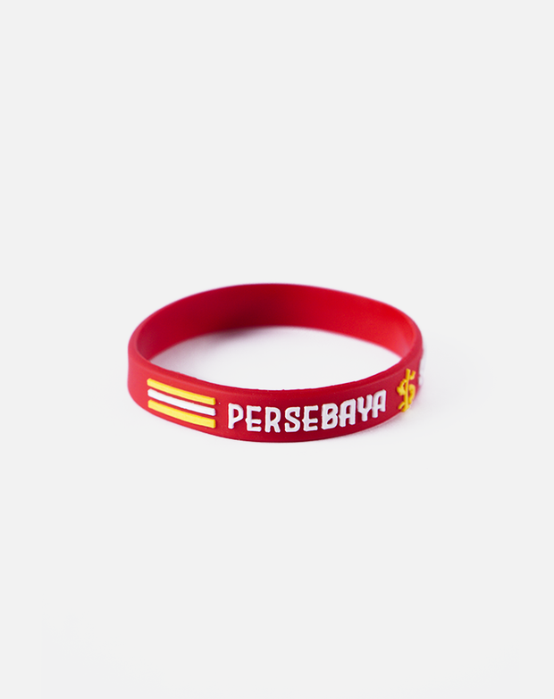 Gelang Persebaya Surabaya Retro - Red