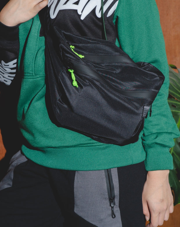 Tas Sling Bag Persebaya Crescent Essentials - Black