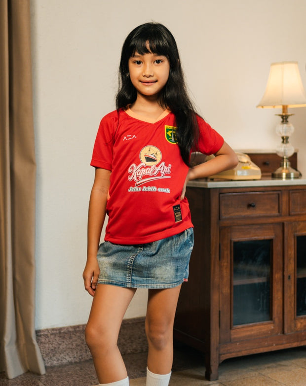 Jersey Kids Pre Season Goalkeeper Away 2025 - Red