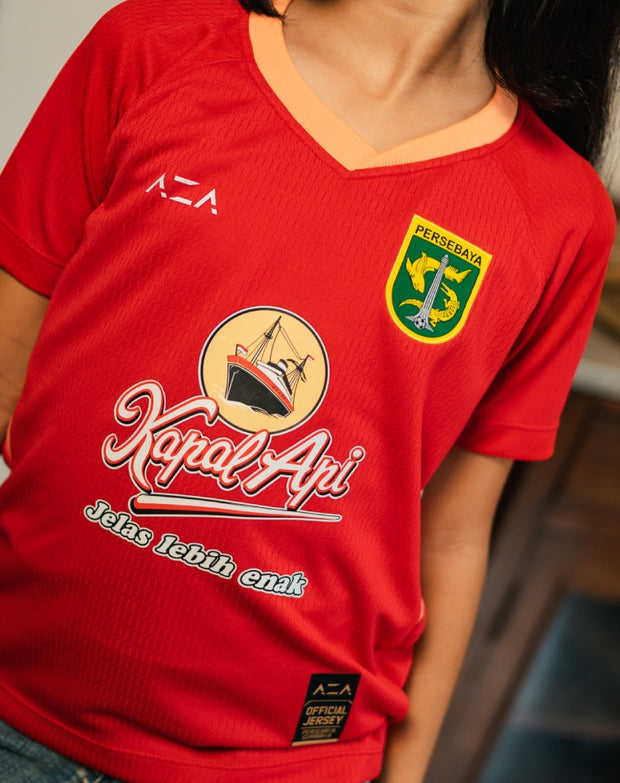 Jersey Kids Pre Season Goalkeeper Away 2025 - Red