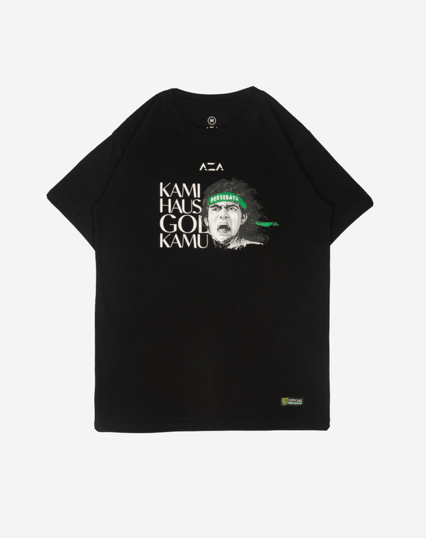 T-shirt Persebaya Retro KHGK - Black