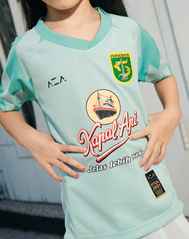 Jersey Kids Pre Season Goalkeeper Home 2025 - Mint Green