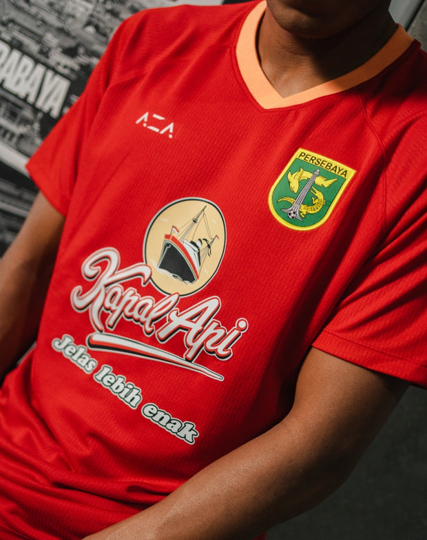 Jersey Persebaya Pre Season 2025 Goalkeeper Away - Red