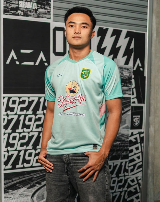 Jersey Persebaya Pre Season 2025 Goalkeeper Home - Mint Green