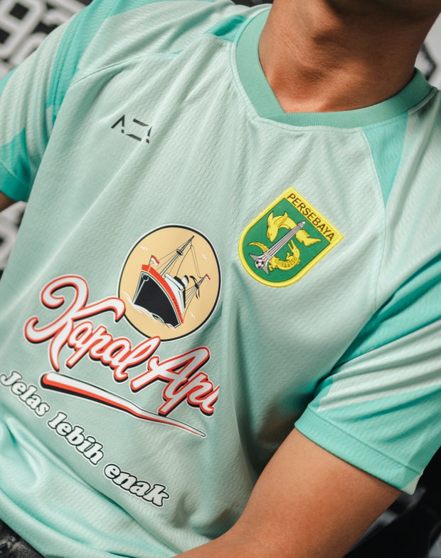 Jersey Persebaya Pre Season 2025 Goalkeeper Home - Mint Green