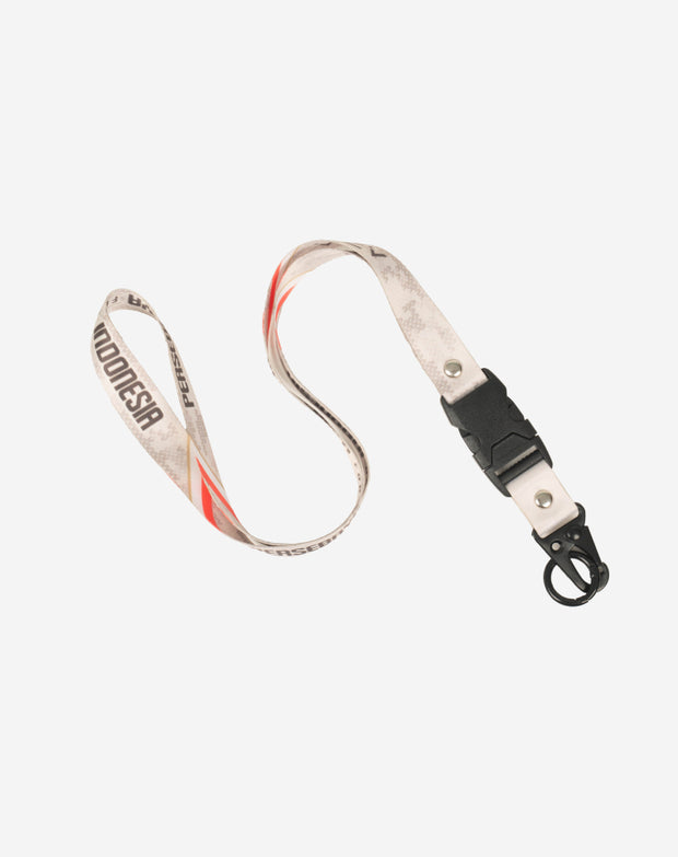 Lanyard Persebaya For Indonesia Pattern - Beige