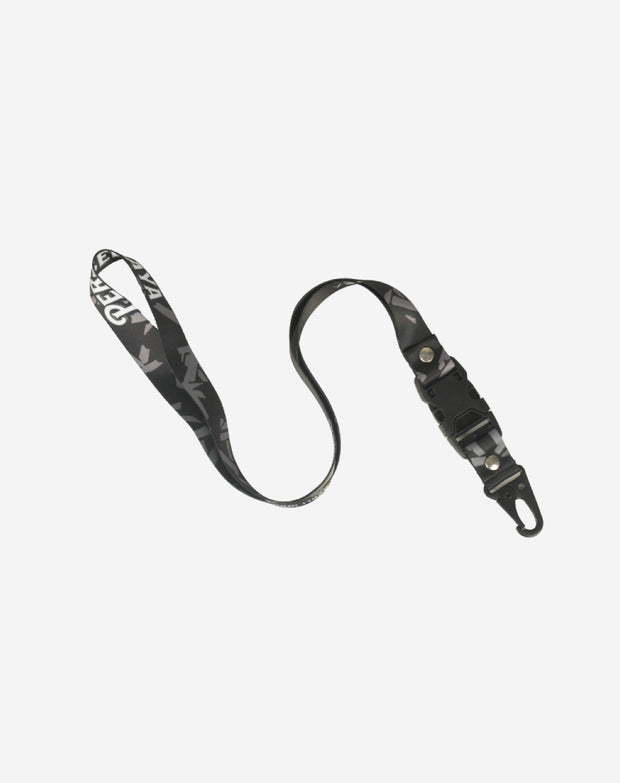 Lanyard Persebaya Satu Nyali Wani Tone To Tone - Black