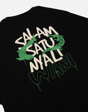 T-shirt Persebaya Satu Nyali Wani Oversize - Black