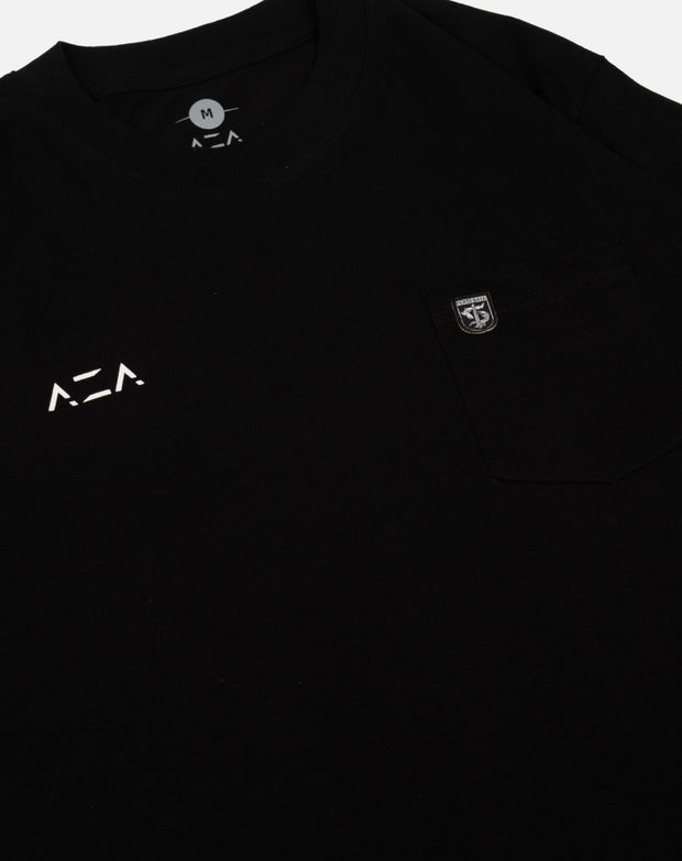 T-shirt Persebaya Basic Pocket Oversize - Black