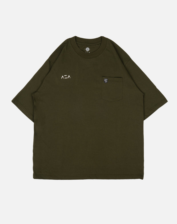 T-shirt Persebaya Basic Pocket Oversize - Olive