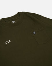 T-shirt Persebaya Basic Pocket Oversize - Olive