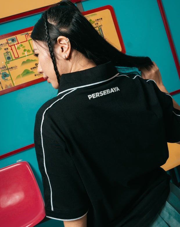 Polo Persebaya Basic Icon Retro - Black