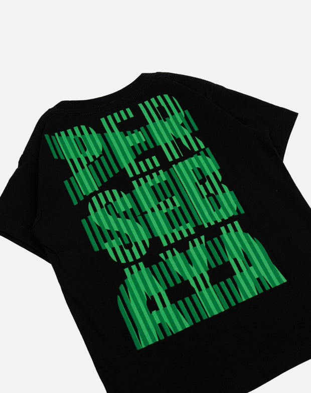 T-shirt Kids Persebaya Day Stripe Line - Black