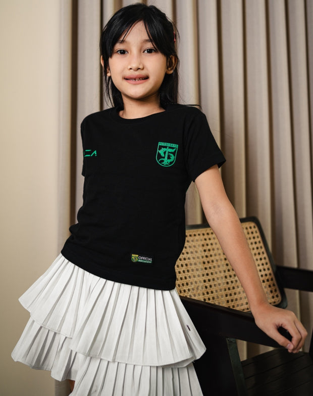 T-shirt Kids Persebaya Day Stripe Line - Black