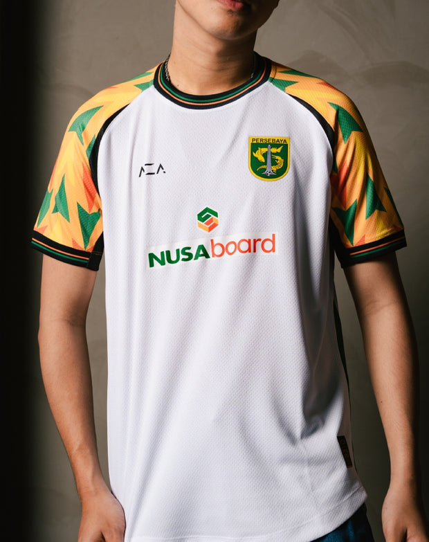 Jersey Persebaya Official Pre Match 2025 - White