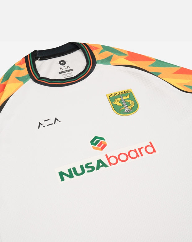Jersey Persebaya Official Pre Match 2025 - White